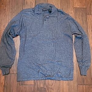Claiborne men's heather grey lightweight sweater size Medium